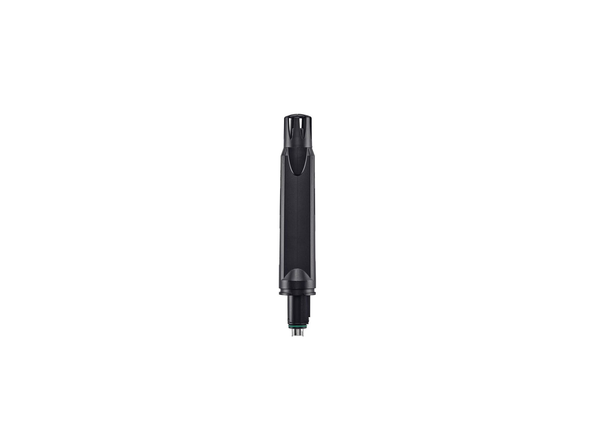 CO₂ probe head including temperature and humidity sensor